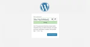 WordPress Şifre Sıfırlama İşlemleri 6 Wordpress Admin Parola Sifirlama Ekrani