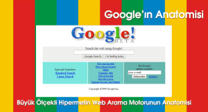 Google'ın Anatomisi Google'ın Anatomisi